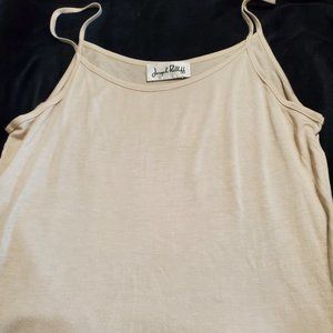 Joseph Ribkoff Beige Spaghetti Strap Tank/Camisole No Size Tag (M?) Nearly New!